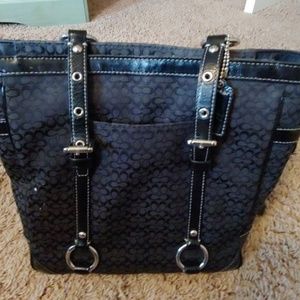 Coach Black Handbag